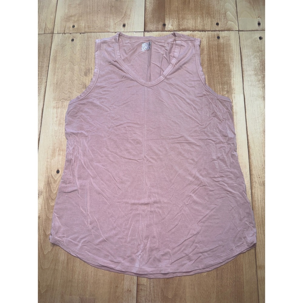 32 Degrees Cool Women Mauve Pink‎ Sleeveless V Neck Tank Top Size M